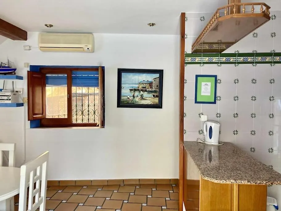 アパート ラメトリャ・デ・マールCasita De Pescadores Con Vista Al Puertoアパートメント